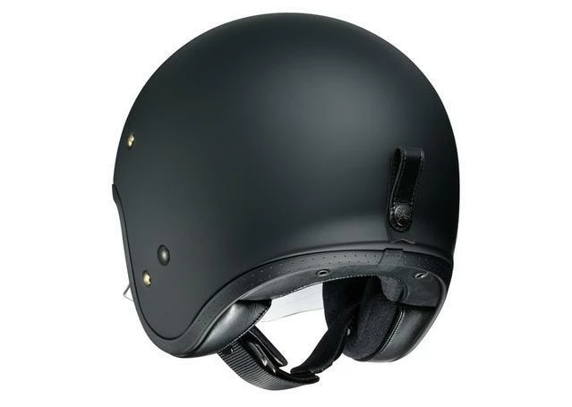 New ???? SHOEI J.O MATTE BLACK OPEN FACE HELMET - X-Small ???? 6 New ???? SHOEI J.O MATTE BLACK OPEN FACE HELMET - X-Small ???? - Image 4