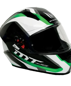 Coupon 🔥 MT Stinger Pole White Black Green Helmet - Large - Adult 😉