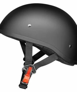 Best deal 😉 M2R Rebel Shorty Matte Black Helmet - Black - X-Small - Adult 😍 -ROOF Shop 1122394 P 2