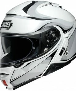 Deals ⭐ Shoei Neotec II Winsome TC-6 White Grey Modular Helmet - White - X-Large - Adult 🎉