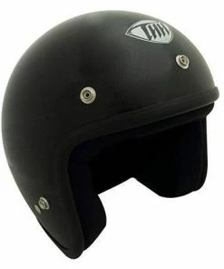 Best Pirce 😀 THH T-380 Plain Matte Black Helmet with Studs 😍