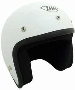 Coupon 🎁 THH T-380 White Helmet (With Studs) 🔔