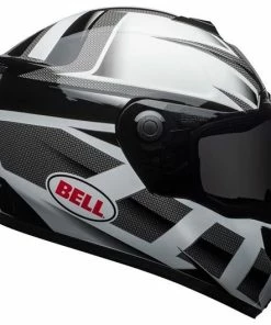 Promo 🌟 Bell SRT Predator White Black Helmet 🛒