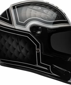 New ⌛ Bell Eliminator Outlaw Black White Helmet 🧨