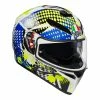 Cheap 😉 AGV K3 SV Pop Helmet - White/Lime/Blue - MS 🔥