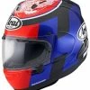Discount 🎁 Arai RX-7V Leon Haslam Helmet - Unisex - Large - Adult - Blue/Red/Black 😍 -ROOF Shop AH34LH5