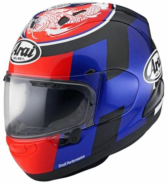 Discount π Arai RX-7V Leon Haslam Helmet - Unisex - Large - Adult - Blue/Red/Black π 3 Discount π Arai RX-7V Leon Haslam Helmet - Unisex - Large - Adult - Blue/Red/Black π