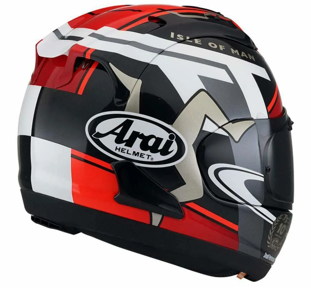 Cheapest π Arai RX-7V Isle Of Man TT Series - Large - Adult π 4 Cheapest π Arai RX-7V Isle Of Man TT Series - Large - Adult π - Image 2