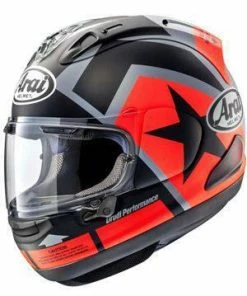 New ⭐ Arai RX-7V Maverick Vinales Helmet - Red - X-Large - Adult 😀