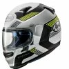 Best Pirce 🧨 Arai Profile-V Copy White Black Yellow Helmet 😍 -ROOF Shop AH41CFL4 P