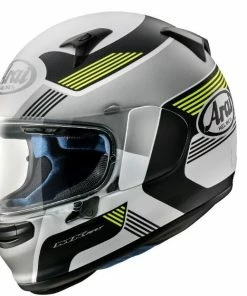 Best Pirce 🧨 Arai Profile-V Copy White Black Yellow Helmet 😍