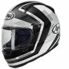New ⌛ Arai Profile-V Impulse Black White Helmet - White - Small - Adult 😀 -ROOF Shop AH41IWH4 P