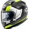 New 😍 Arai Profile-V Kerb Yellow Helmet - Yellow - Medium - Adult 🧨 -ROOF Shop AH41KYW5 p
