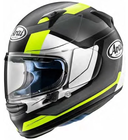 New π Arai Profile-V Kerb Yellow Helmet - Yellow - Medium - Adult 𧨠3 New π Arai Profile-V Kerb Yellow Helmet - Yellow - Medium - Adult π§¨