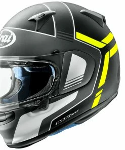 Flash Sale ⭐ Arai Profile-V Tube Black Grey Yellow Helmet - Black - Small - Adult 🎁