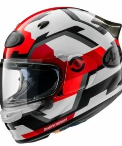 New 🤩 Arai Quantic Face Red Helmet (Includes Arai Pro Shade Visor valued at $129.95) - Unisex - Medium - Adult - Red 😉