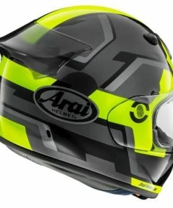 Discount 👏 Arai Quantic Face Fluro Yellow Helmet (Includes Arai Pro Shade Visor valued at $129.95) - Unisex - Small - Adult - Yellow 😍 -ROOF Shop AH43FYE3 1