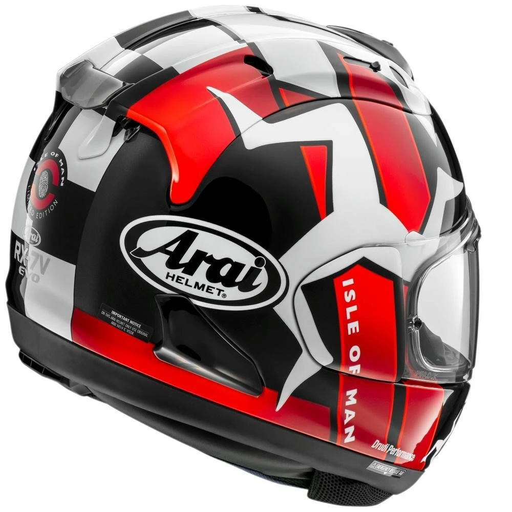 Cheapest β Arai RX-7V Evo 2022 IOM TT Helmet - Unisex - Small - Adult - Black/White/Red π 4 Cheapest β Arai RX-7V Evo 2022 IOM TT Helmet - Unisex - Small - Adult - Black/White/Red π - Image 2