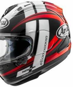 Cheapest ⭐ Arai RX-7V Evo 2022 IOM TT Helmet - Unisex - Small - Adult - Black/White/Red 😍