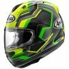 Best deal 🥰 Arai RX-7V Evo RSW Fluor Yellow Helmet 🎁 -ROOF Shop AH44RGN4