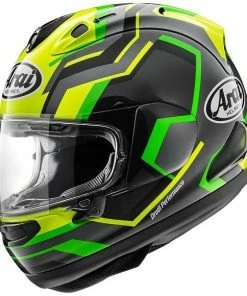 Best deal 🥰 Arai RX-7V Evo RSW Fluor Yellow Helmet 🎁