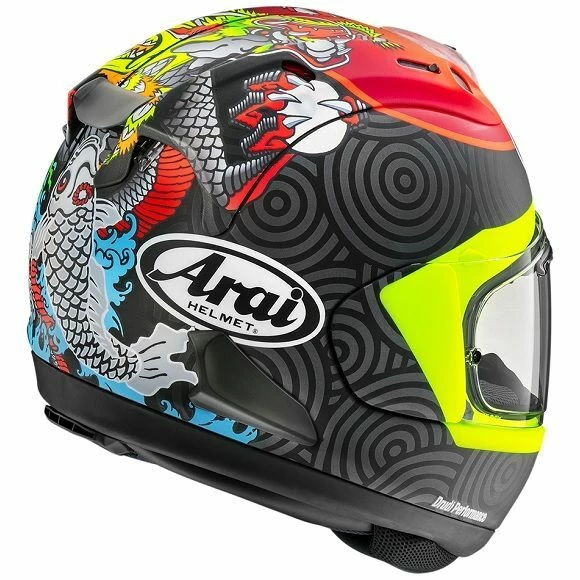 Cheapest π Arai RX-7V Evo Tatsuki Helmet - MultiColour Large β 4 Cheapest π Arai RX-7V Evo Tatsuki Helmet - MultiColour Large β - Image 2