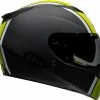 Brand new 💯 Bell RS2 Rally Black White and Yellow Helmet ✔️ -ROOF Shop BE7098582