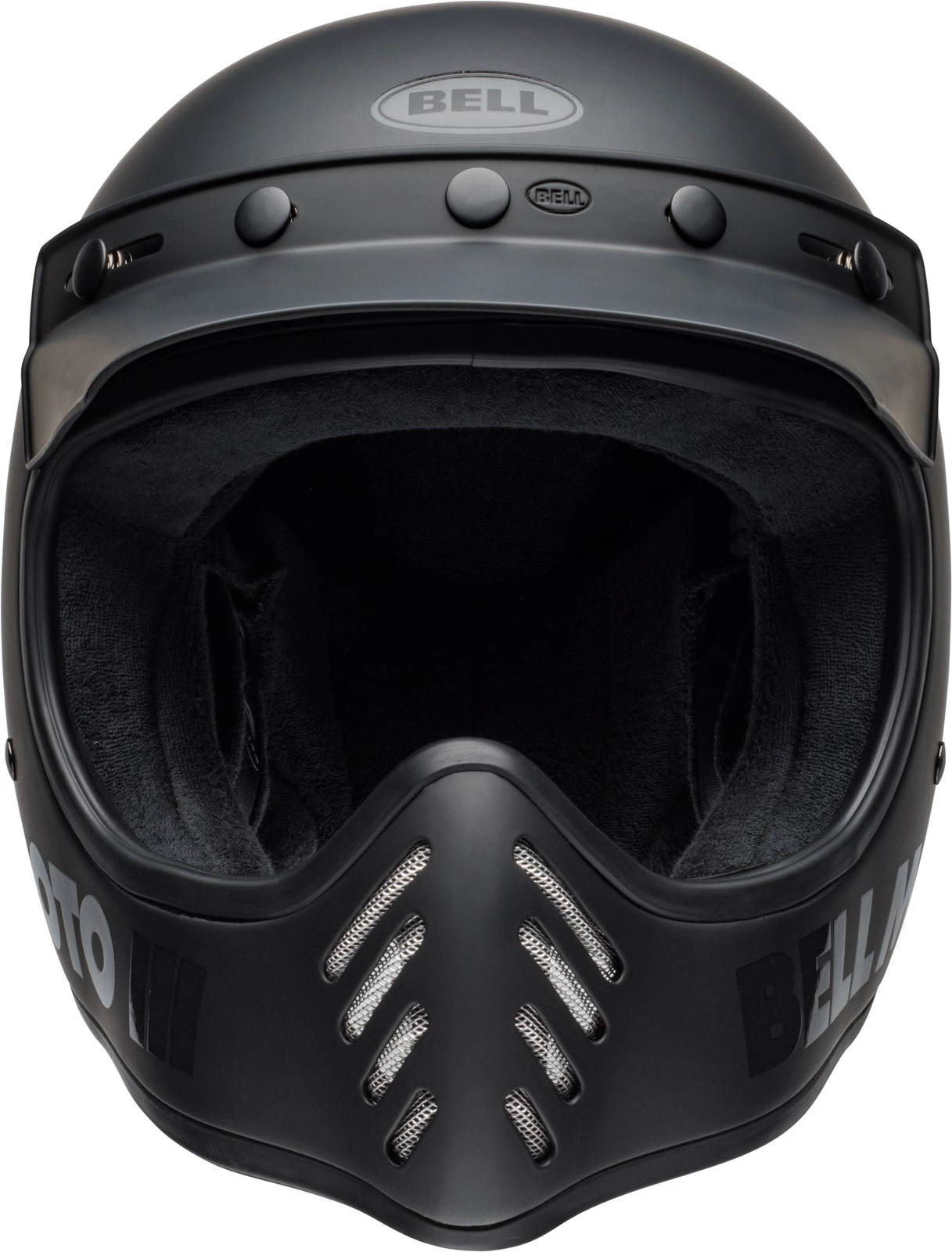 Discount π Bell Moto-3 Classic Matte Gloss Black Helmet - Unisex - Small - Adult - Black π₯ 4 Discount π Bell Moto-3 Classic Matte Gloss Black Helmet - Unisex - Small - Adult - Black π₯ - Image 2