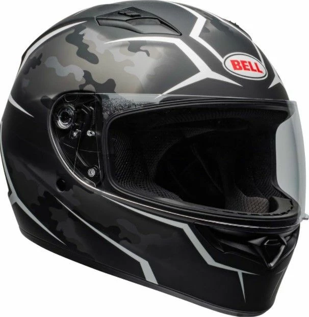 Cheapest π₯° Bell Qualifier Stealth Camo Matte Black and White Helmet - Unisex - Small - Adult - Black/White β 4 Cheapest π₯° Bell Qualifier Stealth Camo Matte Black and White Helmet - Unisex - Small - Adult - Black/White β - Image 2