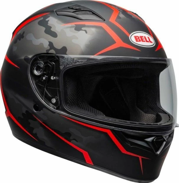 Best reviews of π Bell 2020 Qualifier Stealth Camo Matte Black and Red Helmet π― 4 Best reviews of π Bell 2020 Qualifier Stealth Camo Matte Black and Red Helmet π― - Image 2