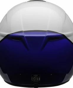 Best deal 🎉 Bell SRT Assasin White Blue and Black Helmet 👏 -ROOF Shop BE7110044 p 2