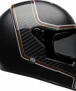 Discount ⭐ Bell Eliminator Carbon RSD The Charge Black Helmet 🤩