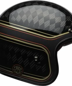 Promo 🎁 Bell Custom 500 Carbon RSD Checkmate Helmet 😀