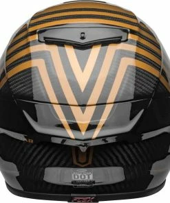 Best Pirce 👏 Bell Racestar DLX Special Edition Gloss Black and Gold Helmet - Unisex - Medium - Adult - Black/Gold 🎁 -ROOF Shop BE7121737 3