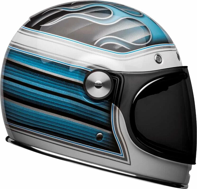 Outlet π Bell Bullitt Special Edition Barracuda White Red and Blue Helmet - Unisex - Medium - Adult - White/Red/Blue π 3 Outlet π Bell Bullitt Special Edition Barracuda White Red and Blue Helmet - Unisex - Medium - Adult - White/Red/Blue π
