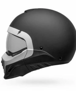 Flash Sale 🤩 Bell Broozer Cranium Matte Black and White Helmet - White - 2X-Large - Adult 👍 -ROOF Shop BE7121927 P 2
