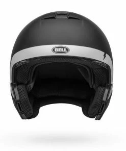 Flash Sale 🤩 Bell Broozer Cranium Matte Black and White Helmet - White - 2X-Large - Adult 👍 -ROOF Shop BE7121927 P 4