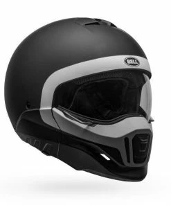 Flash Sale 🤩 Bell Broozer Cranium Matte Black and White Helmet - White - 2X-Large - Adult 👍 -ROOF Shop BE7121927 P 5