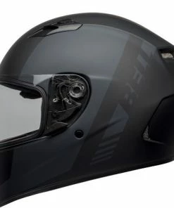 Deals 🔥 Bell Qualifier Turnpike Matte Black Grey Helmet - Unisex - Small - Adult - Black/Grey ⌛ -ROOF Shop BE7123744 P