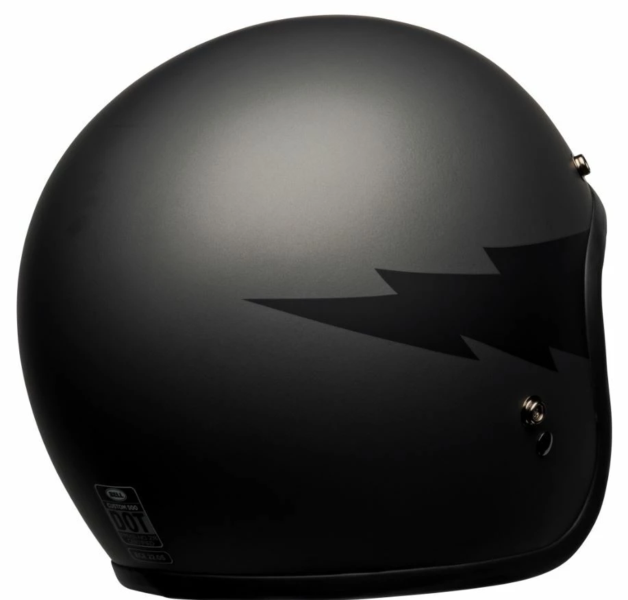 Best Sale ✔️ Bell Custom 500 Thunderclap Grey Black Helmet - Black - Small - Adult 🥰 5 Best Sale ✔️ Bell Custom 500 Thunderclap Grey Black Helmet - Black - Small - Adult 🥰 - Image 3