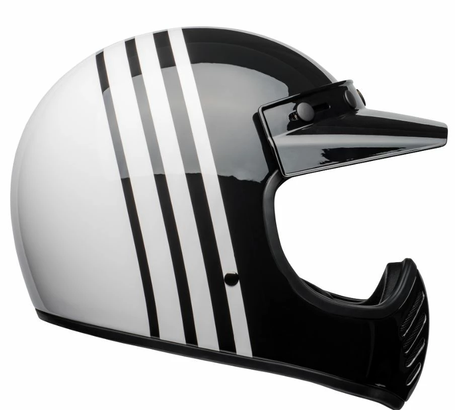 Discount π Bell Moto-3 Reverb White Black Helmet π 2 Discount π Bell Moto-3 Reverb White Black Helmet π