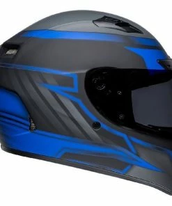 Outlet ⭐ Bell Qualifier DLX MIPS Raiser Matte Black Blue Helmet 🌟