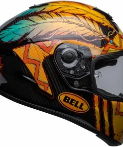 Wholesale 😉 Bell Racestar DLX Dunne Limited Edition Helmet - Black/Gold/Blue - L ⌛
