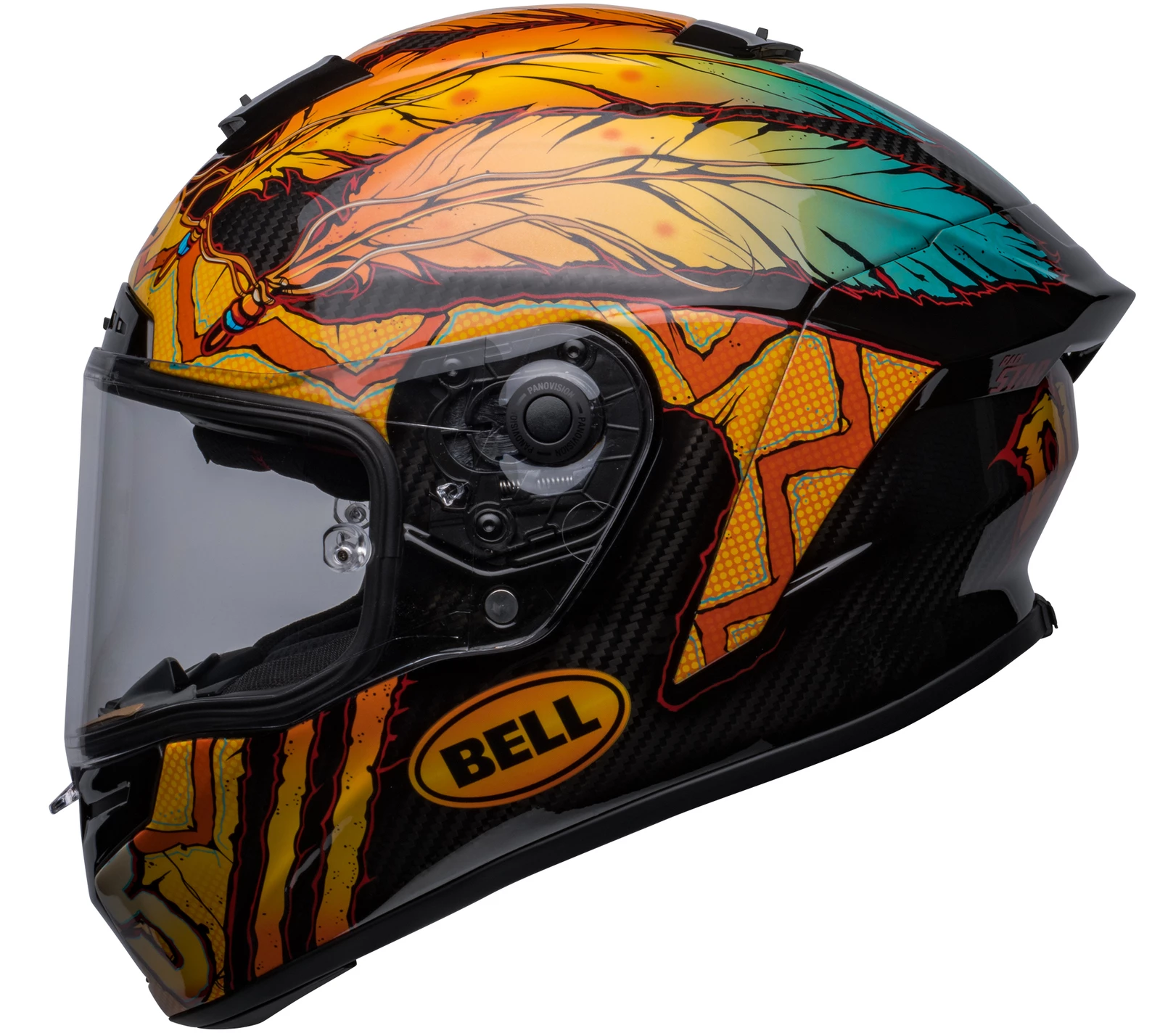 Wholesale π Bell Racestar DLX Dunne Limited Edition Helmet - Black/Gold/Blue - L β 7 Wholesale π Bell Racestar DLX Dunne Limited Edition Helmet - Black/Gold/Blue - L β - Image 5