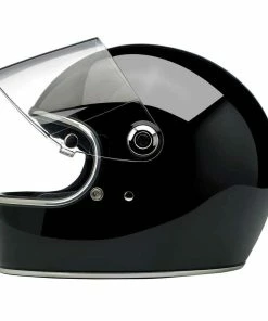 Best Pirce 👏 Biltwell Gringo S Gloss Black Helmet - Black - Medium - Adult 🎉