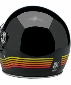 Wholesale 😉 Biltwell Gringo S Spectrum Gloss Black Helmet 👍 -ROOF Shop BW10030536158 2