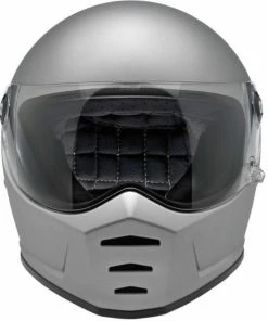 Budget 🤩 Biltwell Lane Splitter Matt Silver Helmet - Grey - X-Large - Adult 😀 -ROOF Shop BW10040406158 p 2