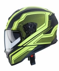 Promo 🧨 Caberg Drift Flux Matt Black Yellow Helmet 🛒 -ROOF Shop C2LC01A7L 4