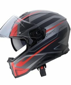 Hot Sale 🔥 Caberg Drift Shadow Matte Gun Metal Red Black Helmet 🎁 -ROOF Shop C2LE01E4L 2