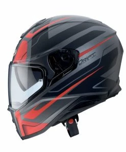 Hot Sale 🔥 Caberg Drift Shadow Matte Gun Metal Red Black Helmet 🎁 -ROOF Shop C2LE01E4L 4